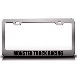 Custom Brother - Monster Truck Racing Hobies Sports Metal Car SUV Truck License Plate Frame Ch9 e89