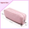Large Pencil Case 3 Compartments, Big Capacity Pencil Pouch with