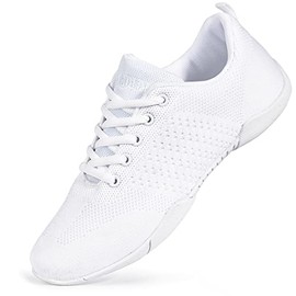 CADIDL Cheer Shoes Women White Cheerleading Shoes for Girls & Youth 6 (M) US