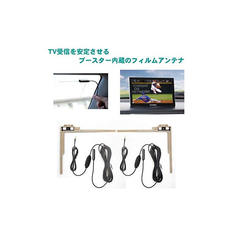Dream Maker PNOP-ANF01 Full Seg Portable Navigation Film Antenna, Set