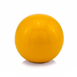 Modern Day Accents 4485 Bola Illuminating Yellow Sphere, Aluminum, Filler, Decorative Orbs, Tabletop Modern Wall Decor, Decorative Balls for Centerpiece Bowls, Home Office, Home Decor, 4-in Ball