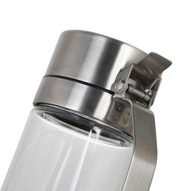 Dulton R615-738S Oil & Vinegar Bottle, 11.8 fl oz (350 ml), Delicious Oishii Bottle with Lid, Storage Container, Kitchen Height 7.4 inches (188 mm), Width 4.1 inches (105 mm), Depth 2.6 inches (65 mm)