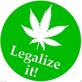 Legalize IT! Bumper Sticker Laptop Sticker Toolbox Sticker Window Sticker Helmet Sticker