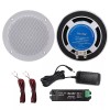 Herdio Dual Herdio 4" Waterproof Marine Bluetooth Ceiling Speakers Kitchen
