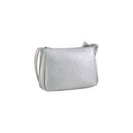 Tom Tailor Women's Cilia Denim Shoulder Bag 4 x 14 x 21.5 cm - Silver -