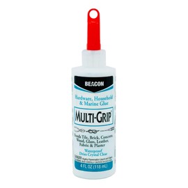 Multi-Grip All Purpose Marine Glue - Perfect for DIY, Indoor/Outdoor Projects, Bonds on Multiple Surfaces, Super Strong, 4-Ounce