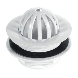 McAlpine 2" White Domed Urinal Waste WU20