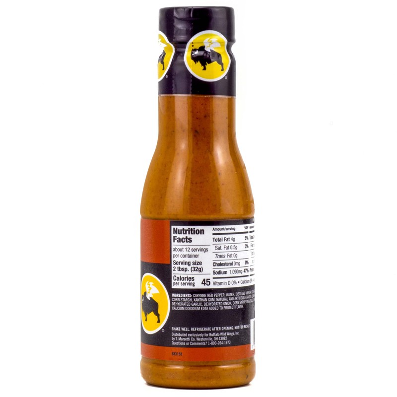 Buffalo Wild Wings sauce "Hot" 12 ounce bottle