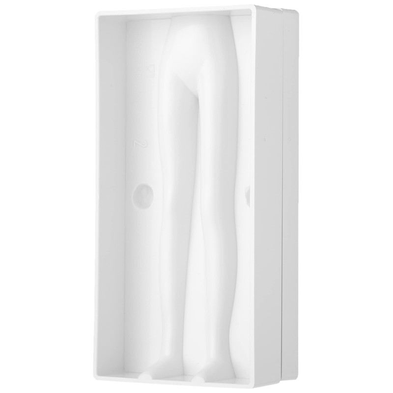 PME People Mould - Lady, Set of 6 Pieces, White,