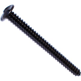 Hard-to-Find Fastener 014973285869 One Way Lag Screws, 5/16 x 4, Piece-50,black
