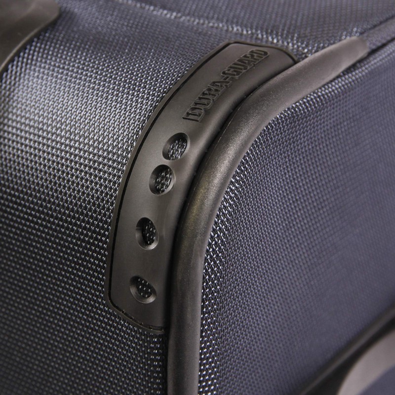 Brookstone Luggage Elswood Spinner Suitcase, Navy, Check-in