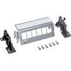 Hager network-Patchpanel Keystone CAT 6a, CAT 7, CAT 7a