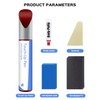 PARTS4EV Radiant Red Metallic(R-569M) Touch Up Paint Repair Kit Compatible