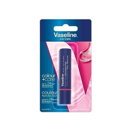 Vaseline - Bálsamo Labial, Lip Color Care Stick (3.0 g), Humectación hasta por 24 horas, Blooming Pink