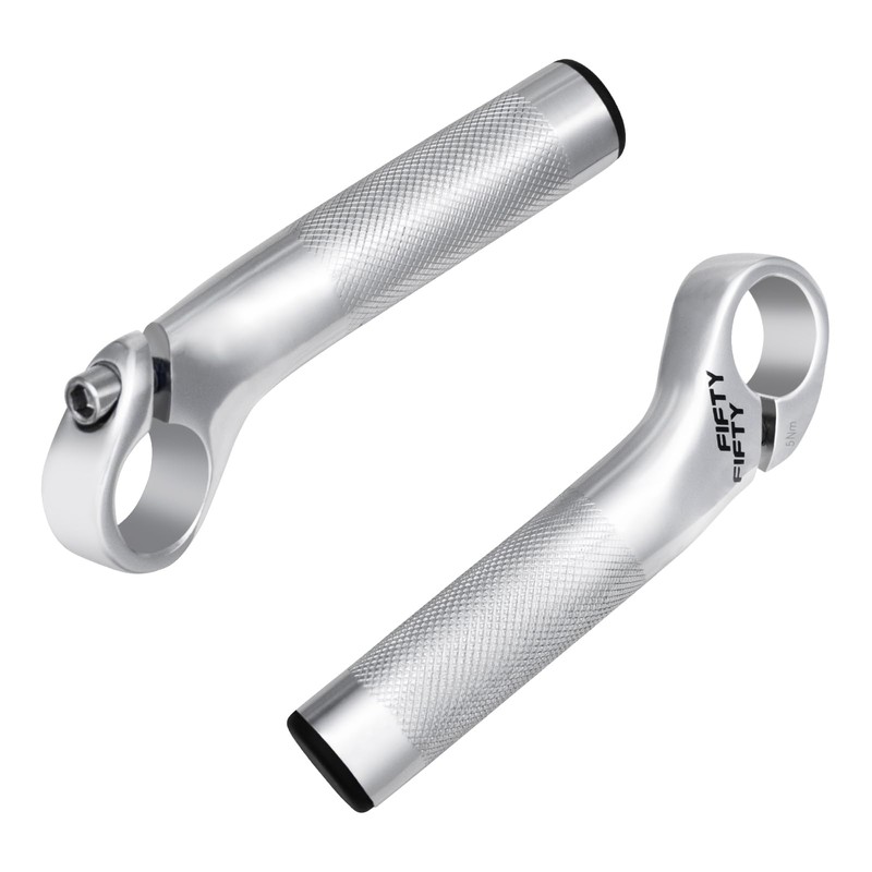 FIFTY-FIFTY Bicycle Handlebar Ends, Bar Ends Bicycle, Aluminium Alloy Handlebar