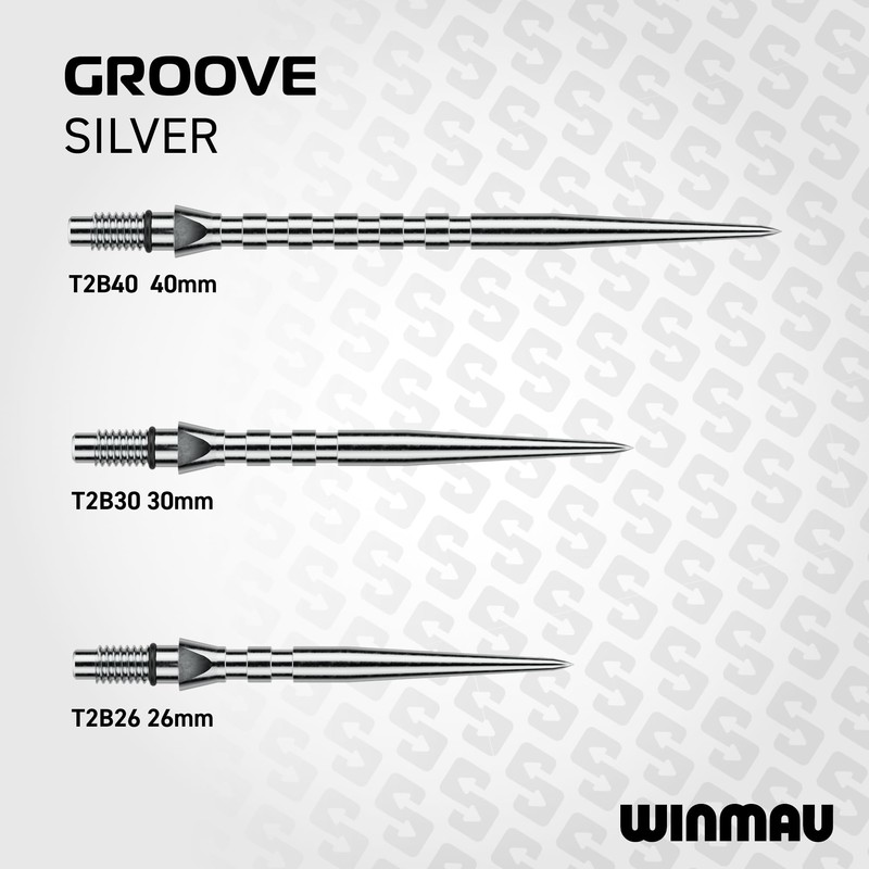 WINMAU - Switch Points - Carbon Steel Tip - Threaded