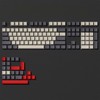 Rainy75 Shine Through Double Shot PBT Keycaps Set, Cherry Profile