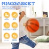 CHENGBAO Juego de 6 Piezas Mini Baloncesto，18CM Baloncesto para Niños
