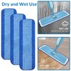 3Pack Mop Refill Pads, Microfiber Cleaning Pads Compatible with Bona