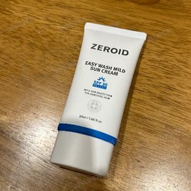 Zeroid Easy Wash Mild Sun Cream 50ml / 제로이드 이지워시 마일드 선크림 50ml