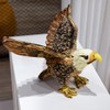 MILEE Realistic Hawk Plush, Hawk, Animal Toy, Fluffy, Cute Bird