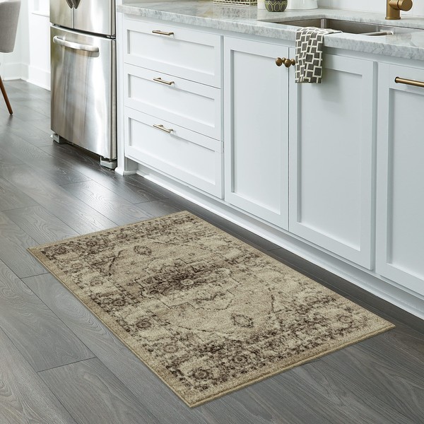 Maples Rugs Distressed Lexington Kitchen Rugs Non Skid Accent Area