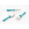 Grabease Toddler Silverware Set Forks Spoons and Knives Set Toddler