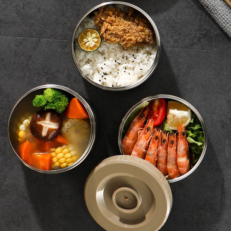 plplaaoo Lunch Box, Thermal Bento Boxes, Portable Bento Lunch Box,