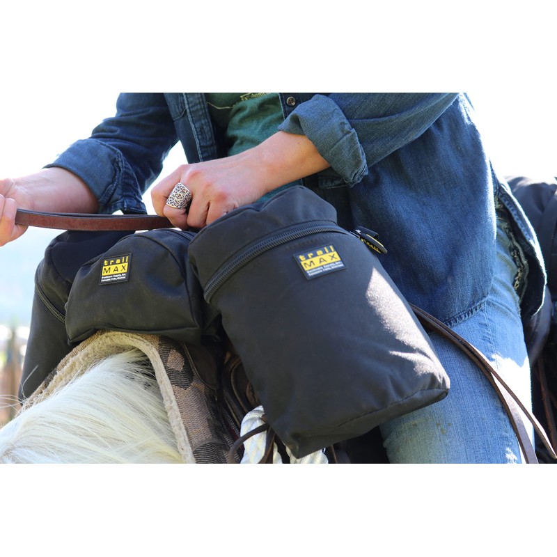 TrailMax original pommel bolsillo, Anaranjado Blaze, 8" x 3.5" x