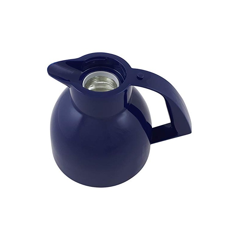 Helios Day Plastic Insulated Jug, Dark Blue, 1 Litre