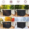 TwoPone Fire Pit Cover Square - Waterproof Windproof Anti-UV Heavy
