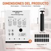 16PCS Bolsas de Almacenamiento de Vacío, Bolsas al Vacio Ropa