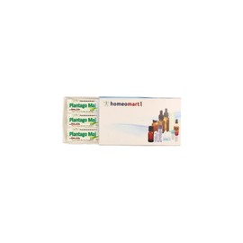 Homeomart.com Plantago Major Homeopathy Pellets (Pills) in 200C Potency, Pack of 3