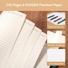 Yoment Refillable Notebooks for Work 5 Subject with Removable Dividers