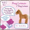 NICI Cuddly Toy Pony Lorenzo 16 cm Standing I Plush