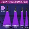 EverBrite UV Flashlight, 128 LED Blacklight Flashlights, 395nm Black Light