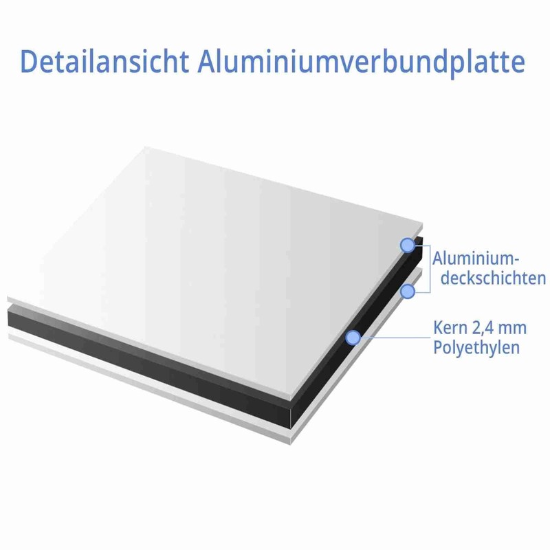 Kleberio® 30/45/60 Pack Driveway – Einfahrt freihalten. – Strong Aluminium