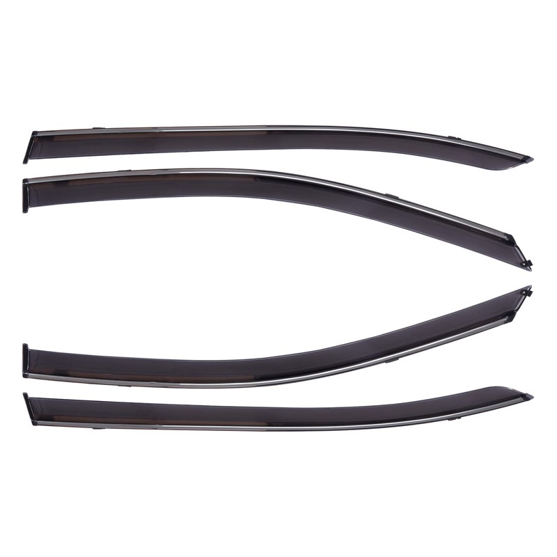 Side Window Deflectors Rain Guards Vent Window Visors Outside Mount
