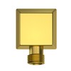 Lavatrum 100% Brass Wall Mounted Supply Elbow, Wall Elbow for