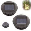 Solar Garden Lights, Solar Lantern Light Replacement Top with LED
