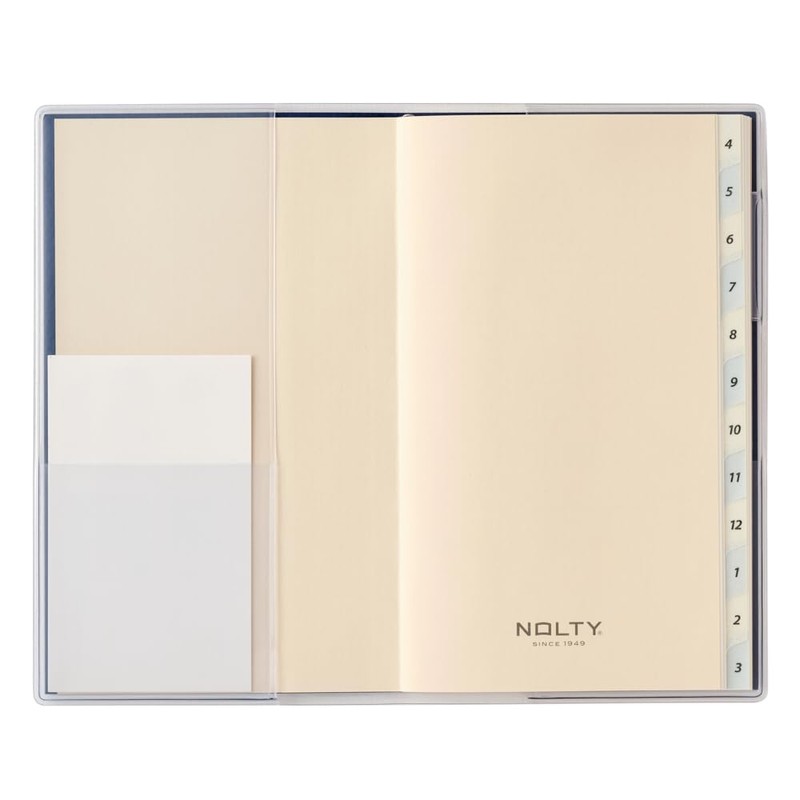 Noritsu NOLTY 9932 Monthly Notebook, Starts from April 2026, Slim,