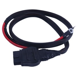 JZGRDN 2-Pin Battery Cable Harness Kit Truck Side 61169 8274 with Plug Cover Compatible with Western Fisher Snow Plows