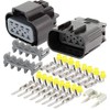Aptiv 8-PIN GT-280 Series 25 Amps Sealed Connector Set Wire Gauge 16 18 GA