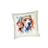 Anonymous Gifting Watercolour dog printed cushion cover - perfect for