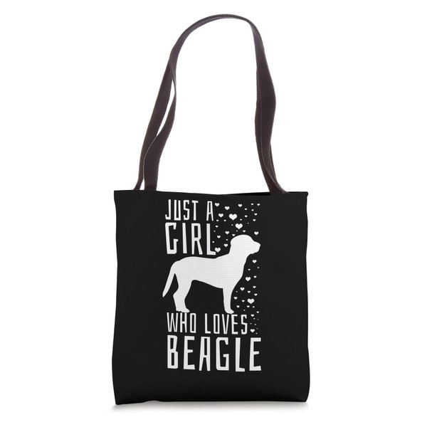 Just A Who Loves Beagles Tote Bag