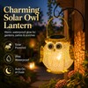 Solar Hanging Owl Lantern – IP44 Waterproof Metal Garden Light