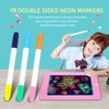 YR Dual Sided Neon Pens For Light Up LED Board,