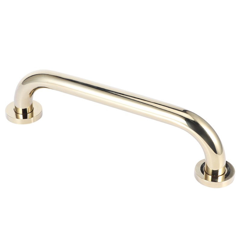 Bathroom Accessory Gold Copper Bathtub Hand Bar Anti-Skid Handle for