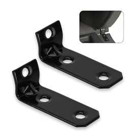 KIMISS Glove Box Hinge Repair,CNC Glove Box Hinge Repair Kit for A4 B6 B7 8E 8H (Black)
