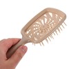 TOVINANNA Women Portable Hair Styling Comb Anti-static Anti-dandruff Hollow Teeth
